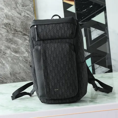 Dior Oblique Pattern Backpack