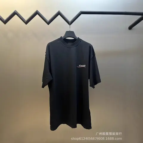 Balenciaga Black Oversized T-Shirt