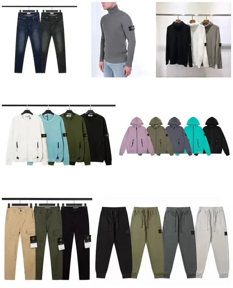 Stone Island Collection - Jeans, Sweaters, Hoodies, and Pants