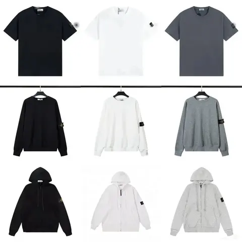 Stone Island Basic Collection T-Shirts, Sweaters, and Hoodies