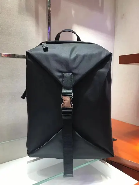 Tumi Black Nylon Backpack