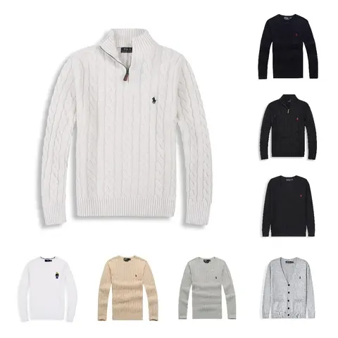 Polo Ralph Lauren Cable Knit Sweaters Collection