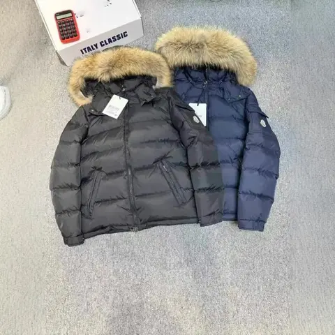 Moncler Down Jackets with Fur Hood
