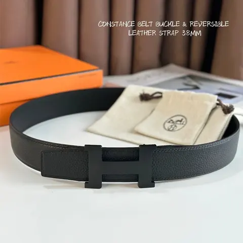 Hermès Constance Belt Buckle & Reversible Leather Strap 38mm