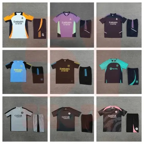 Premier League & UEFA Club Soccer Jersey Sets Collection