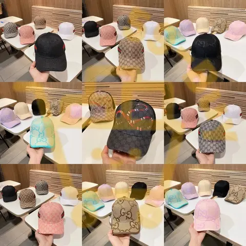 Gucci GG Monogram Baseball Caps Collection