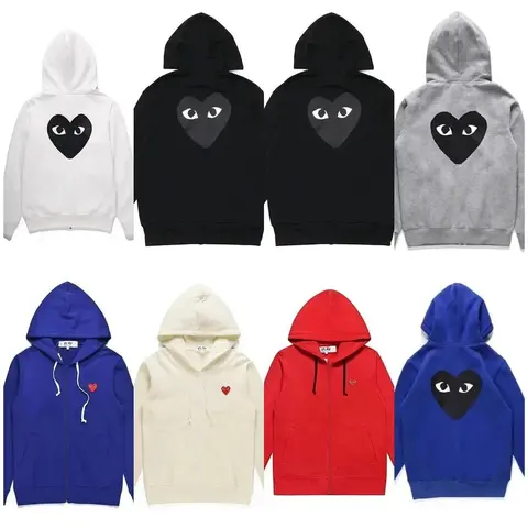 Comme des Garçons PLAY Heart Logo Hoodies Collection