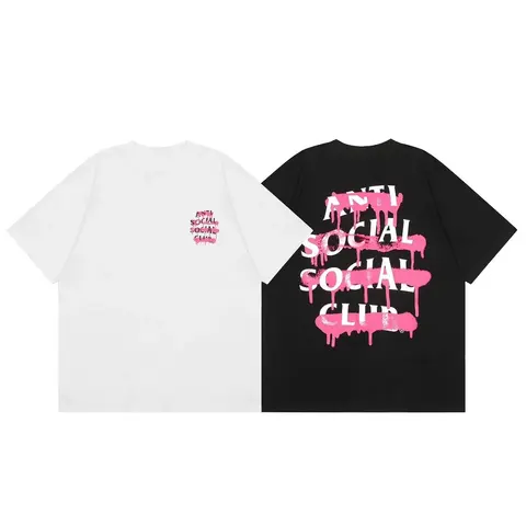 Anti Social Social Club Drip Logo T-Shirt