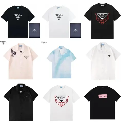 Prada Men's T-Shirts and Shirts Collection