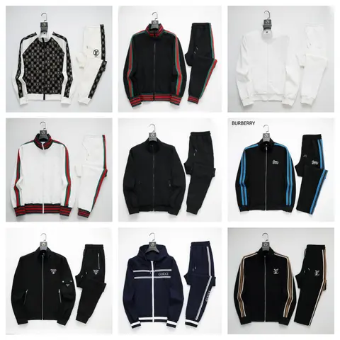 Luxury Brand Tracksuits Collection