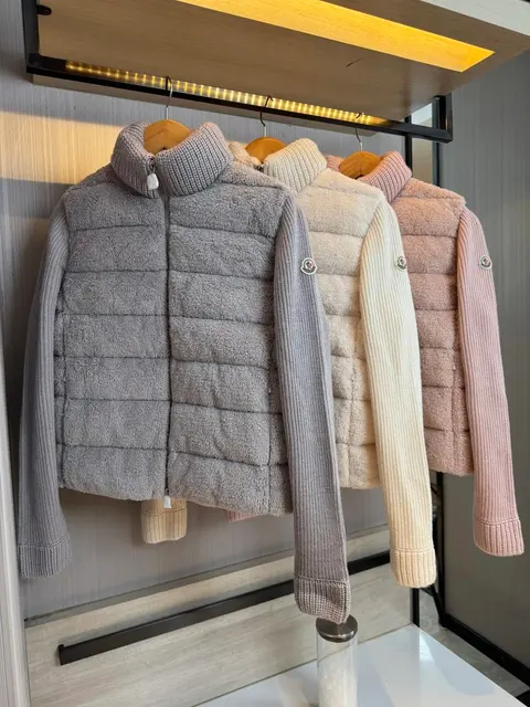 Moncler Quilted Fleece Hybrid Jacket