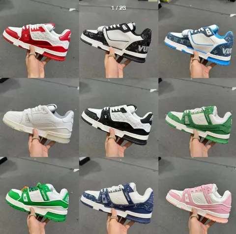 Louis Vuitton x Nike Air Jordan 1 Low Sneakers Collection