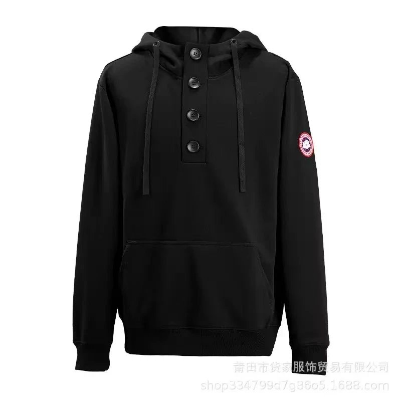 连帽-红标白底