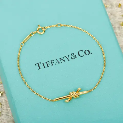Tiffany & Co. Gold Knot Bracelet