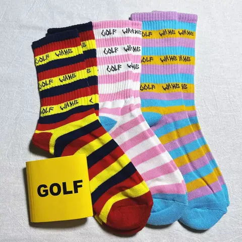 GOLF WANG Striped Socks Set