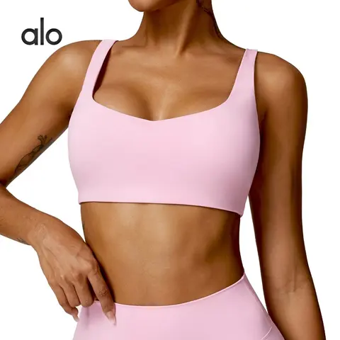 alo Yoga Pink Sports Bra