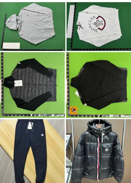 Moncler Collection - Hoodie, T-Shirt, Quilted Vest, Jacket, and Sweatpants