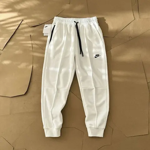 Nike White Jogger Sweatpants