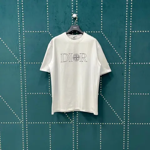 Dior White Logo T-Shirt