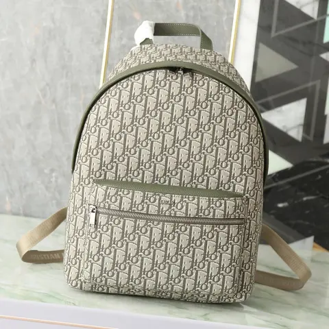 Dior Oblique Print Backpack