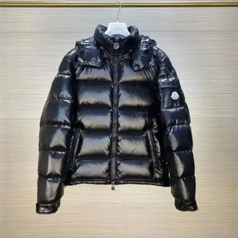 Moncler Black Quilted Down Jacket