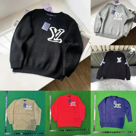 Louis Vuitton Monogram Knit Sweater Collection