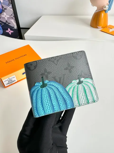 Louis Vuitton Pumpkin Print Wallet