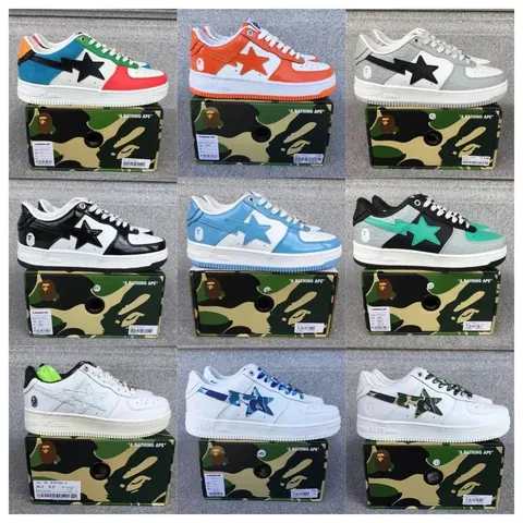 A Bathing Ape Bapesta Sneakers Collection