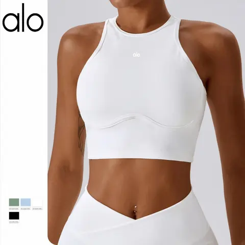 alo Yoga Ribbed Crop Top