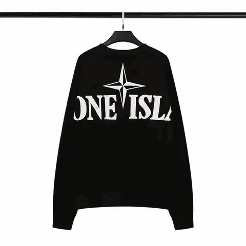 One Island Black Sweatshirt