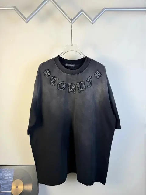 COURT Embroidered Oversized T-Shirt