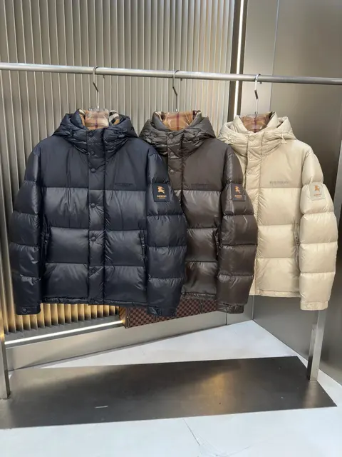 Burberry Down Puffer Jacket Collection