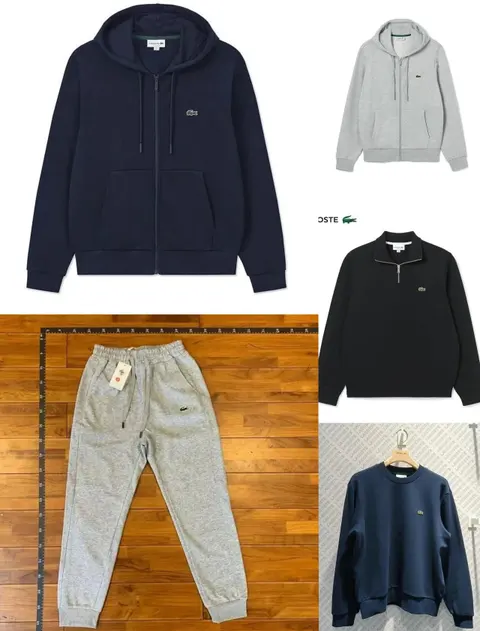 Lacoste Hoodies, Sweatshirts and Joggers Collection