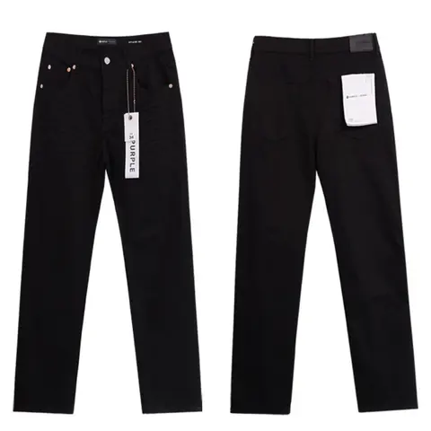 iPURPLE Black Slim Fit Jeans