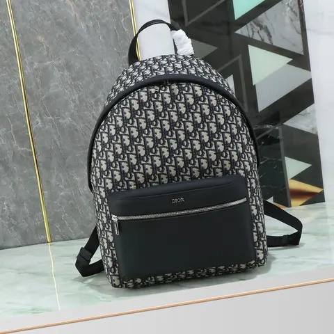 Dior Oblique Print Backpack