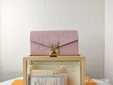 Louis Vuitton M58414 Pink Monogram Clutch