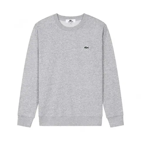 Lacoste Grey Crewneck Sweatshirt