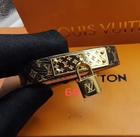 Louis Vuitton Monogram Bracelet with Lock