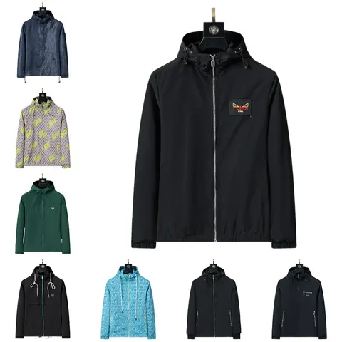 Fendi Men's Collection Hooded Jackets