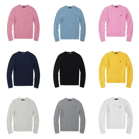 Ralph Lauren Cable Knit Sweaters Collection