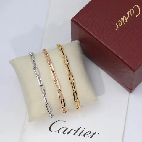 Cartier Trinity Chain Bracelets