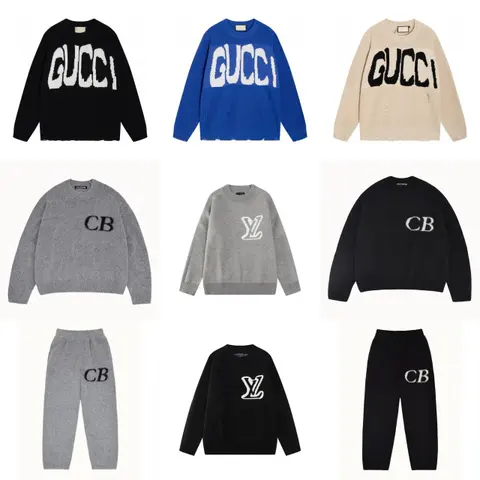 Gucci and Louis Vuitton Inspired Knitwear Collection