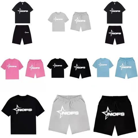 NOFS Star Logo T-Shirt and Shorts Set