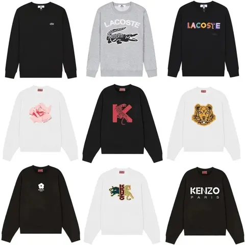 Lacoste and Kenzo Sweatshirt Collection