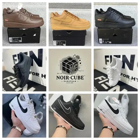 Nike Air Force 1 Low Supreme Collaboration Sneakers