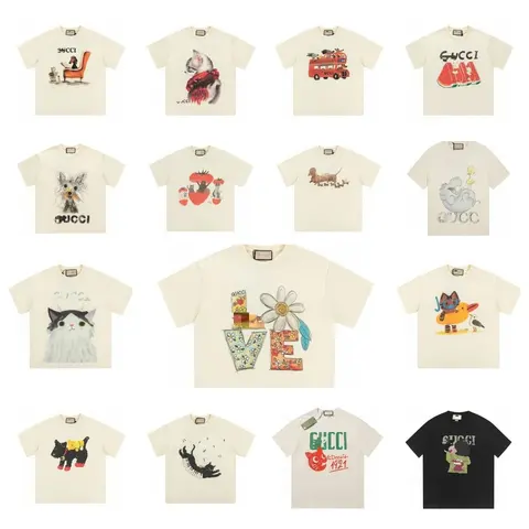 Gucci Animal Print T-Shirt Collection