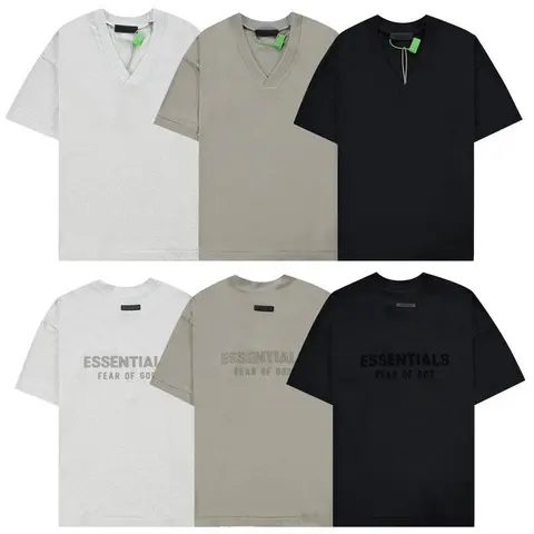 Fear of God Essentials V-Neck T-Shirts