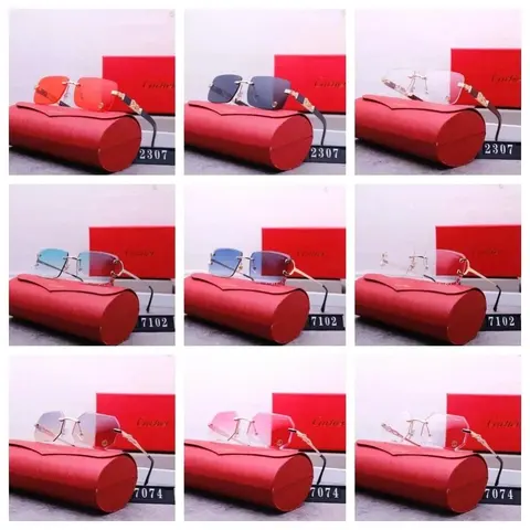 Cartier Sunglasses Collection - Models 2307, 7102, 7074