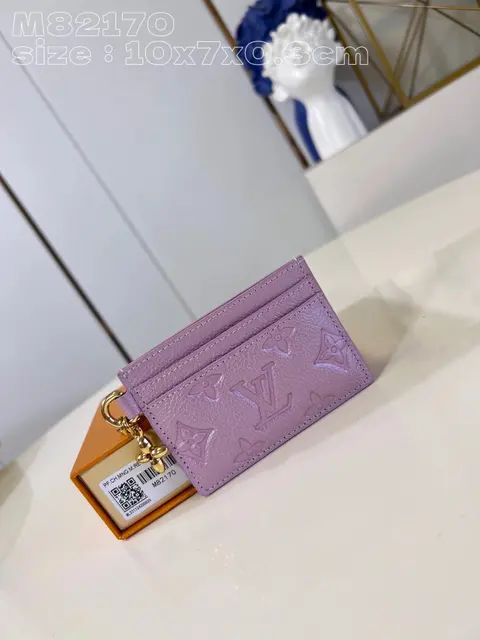 Louis Vuitton M82170 Purple Monogram Card Holder