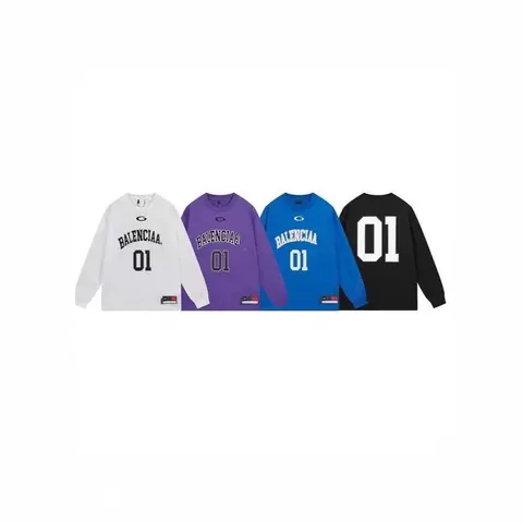 Balenciaga 01 Long Sleeve T-Shirt Collection